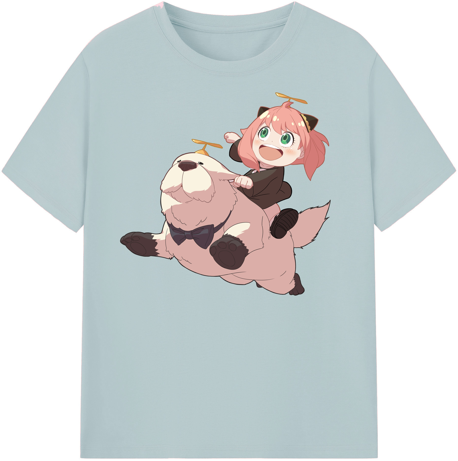 （画像用） SPY×FAMILY间谍家家酒 綿100％半袖Tシャツ（フロントプリント）